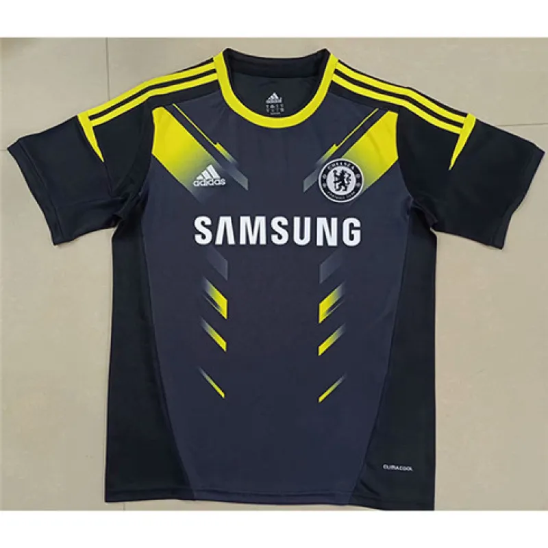 Chelsea 2012/13 Third Retro Long-sleeved Jersey - Black