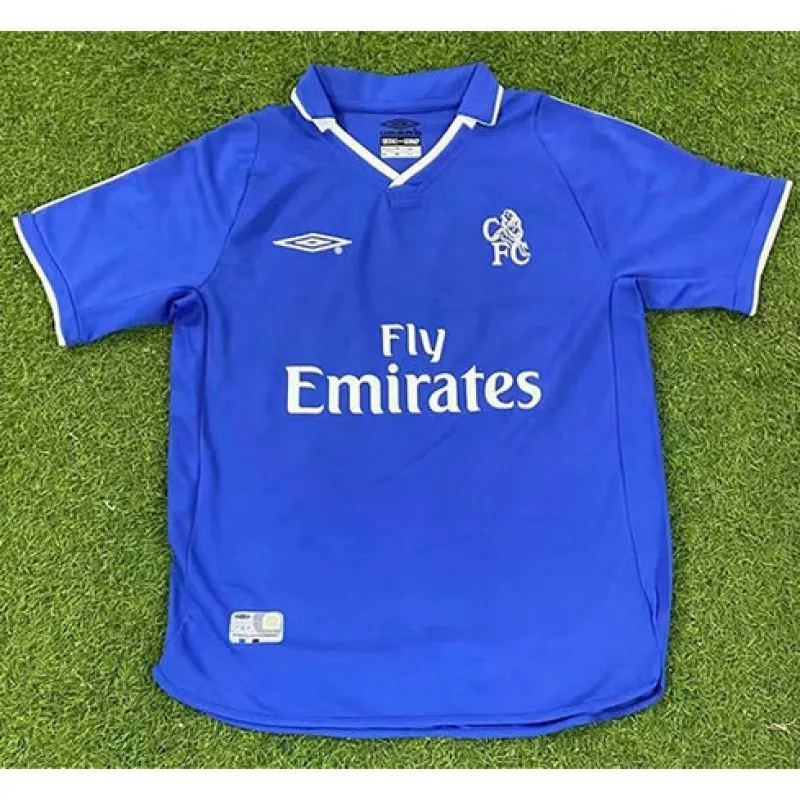 Chelsea 2001 - 2003 Home Retro Jersey - Blue
