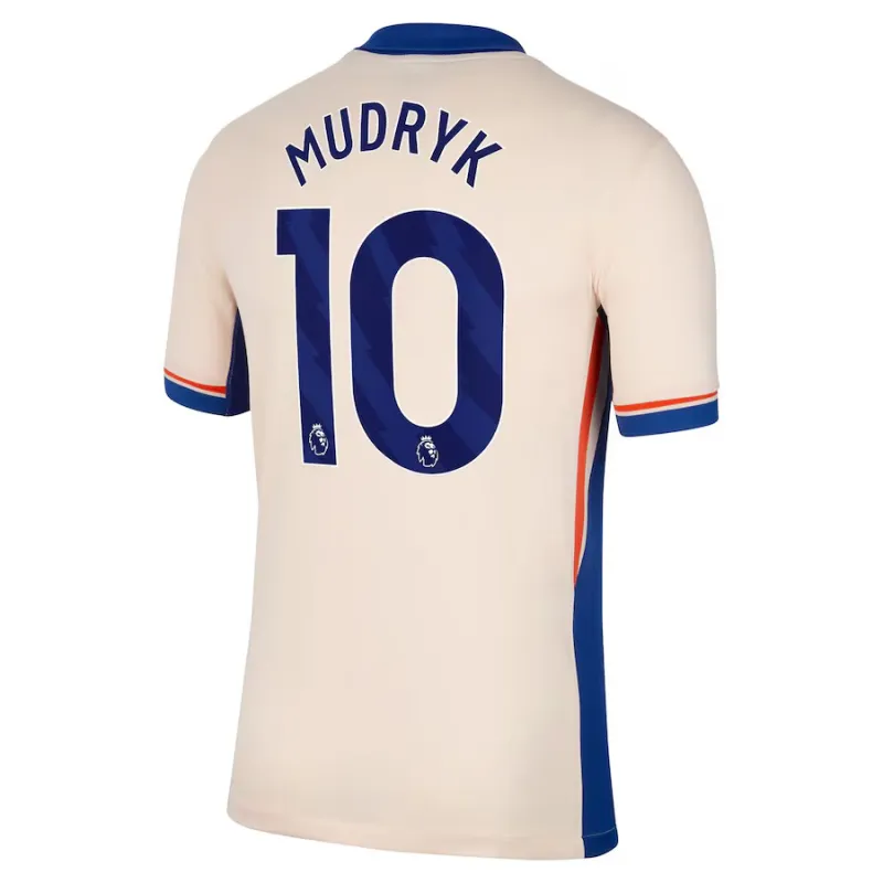 Mudryk's Chelsea 2024/25 Away Kids' Jersey Set - Light Orange