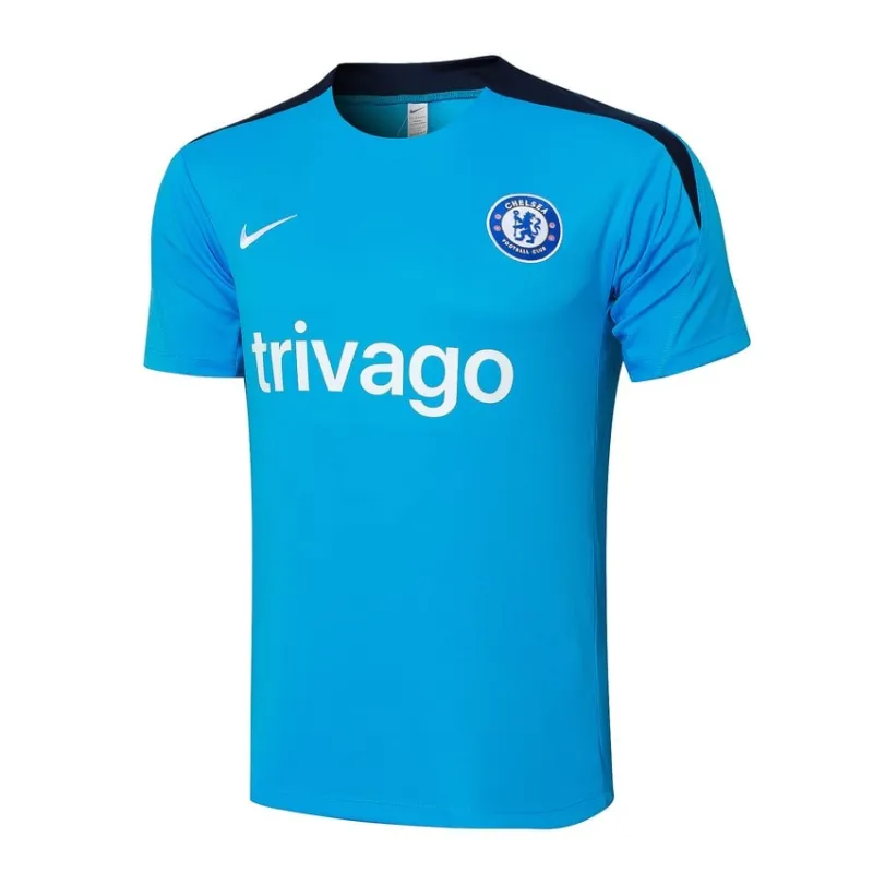 Chelsea 2024/25 Trainingsanzug + Shorts - hellblau
