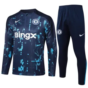 Chelsea 2024/25 training shirt + trousers - blue pattern
