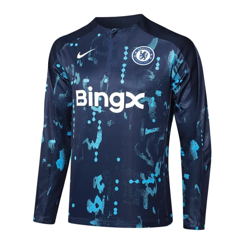 Chelsea 2024/25 Trainingsshirt + Hose - blaues Muster