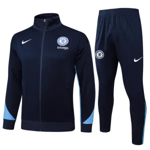 Chelsea 2024/25 Sports Jacket + Trousers - Dark Blue
