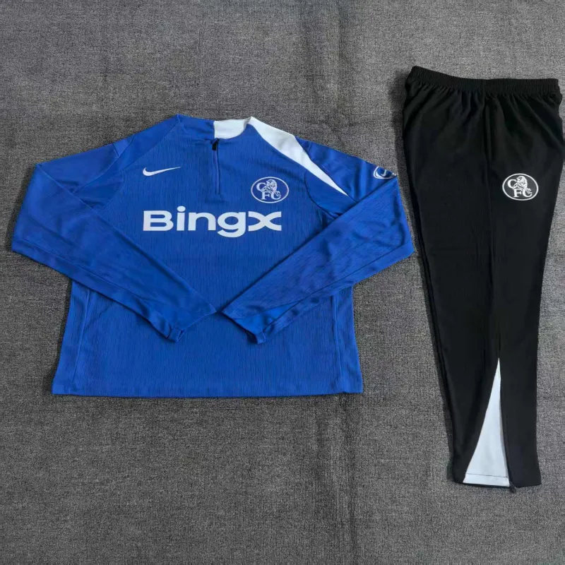 Chelsea 2025/26 Kids Blue Soccer Jersey & Shorts Set