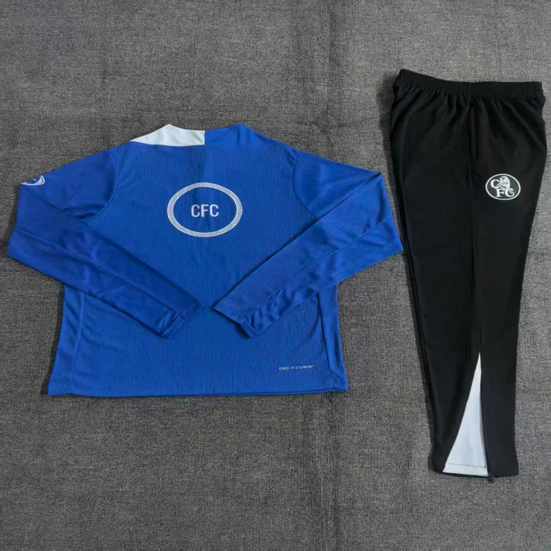 Chelsea 2025/26 Kids Blue Soccer Jersey & Shorts Set