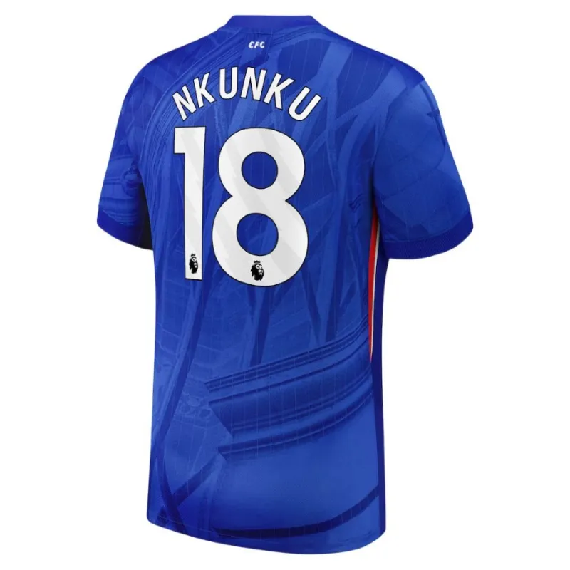 Chelsea NKUNKU 2025/26 Home Jersey - Blue