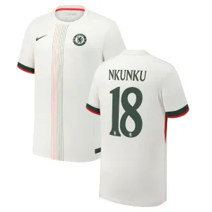 Chelsea NKUNKU 2025/26 Away Jersey - White