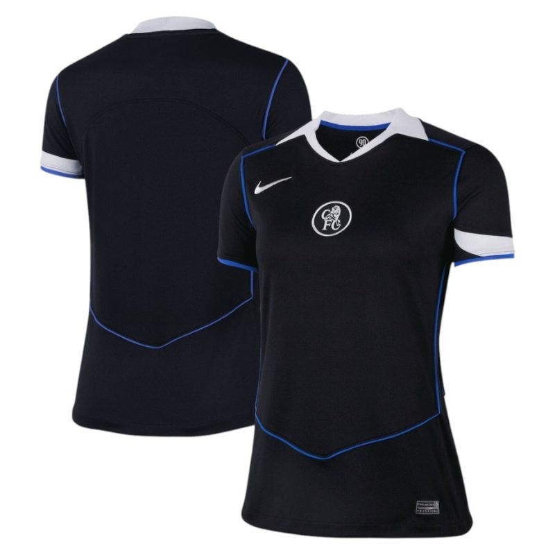 Chelsea 2025/26 Third Women's Jersey - Black