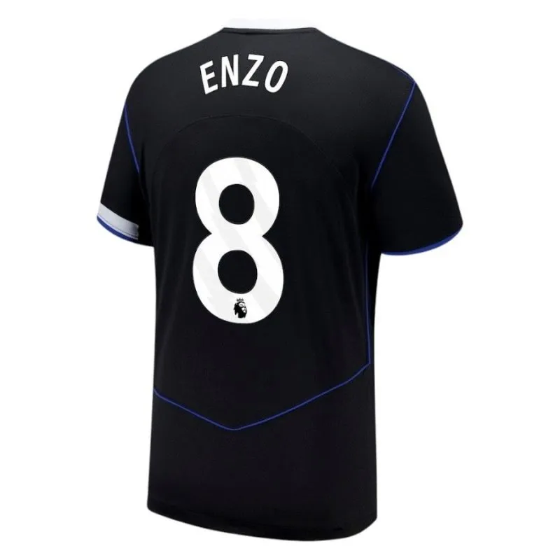 Chelsea ENZO 2025/26 Third Kids' Jersey Set - Black