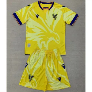 Crystal Palace 2024/25 Away Kids Jersey - Yellow