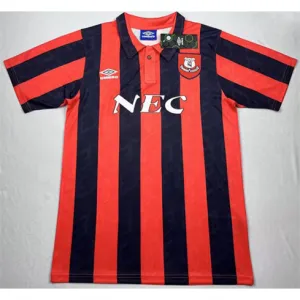 Everton's 1992-94 retro away jersey - red