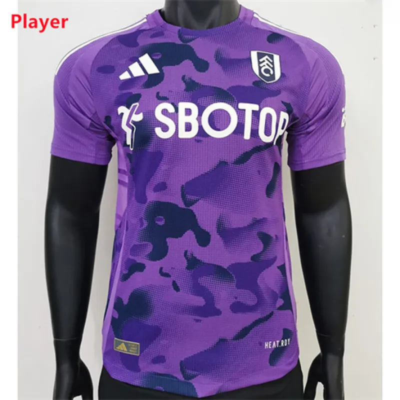 Fulham's 2024/25 Third Jersey - Player Version - Purple