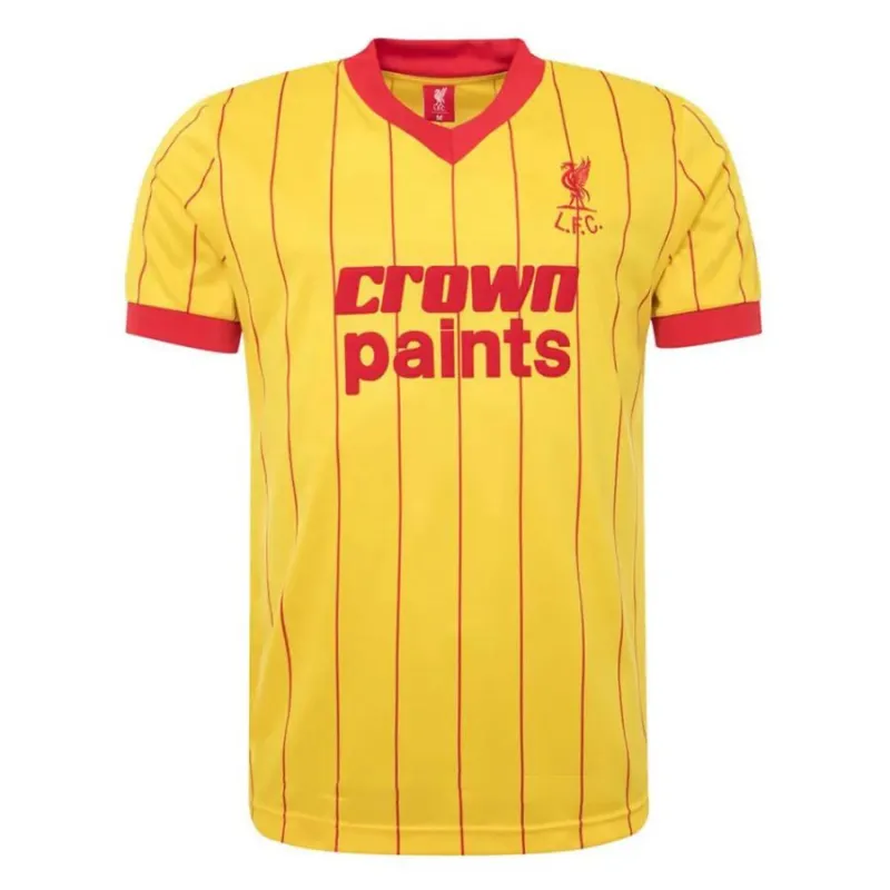 Liverpool 1983/84 Maglia da trasferta retrò - Gialla
