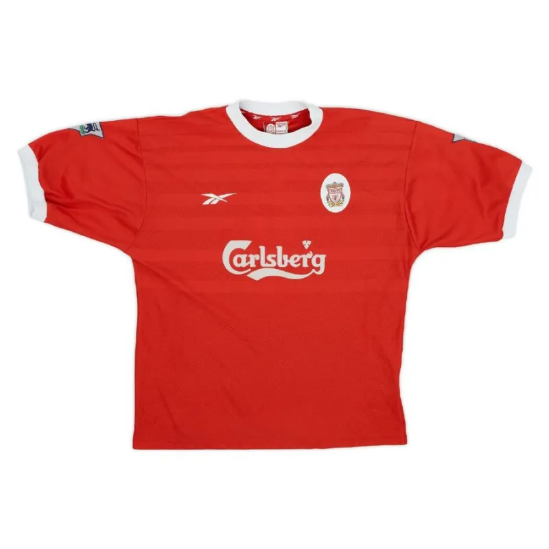 Robbie Fowler Liverpool 1998/99 Maglia Casa Retro