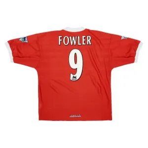 Robbie Fowler Liverpool 1998/99 Retro Home Jersey