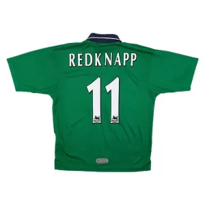 Liverpool REDKNAPP 1999/2000 Retro Away Jersey - Green