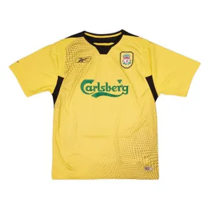 Liverpool 2004/05 Retro Away Jersey - Yellow