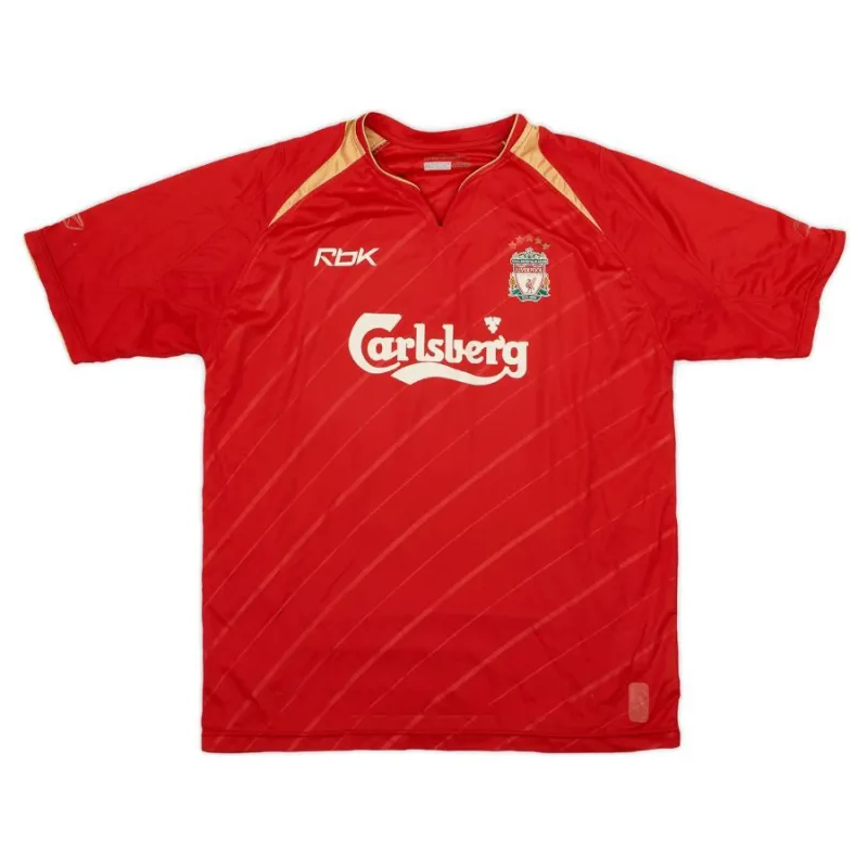 Liverpool 2005/06 Maglia casalinga retrò - Rossa