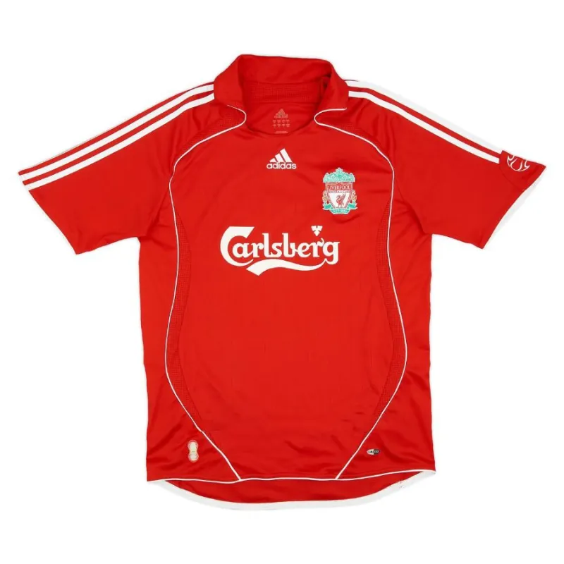 Liverpool BELLAMY 2006 2008 Retro Home Jersey - Red