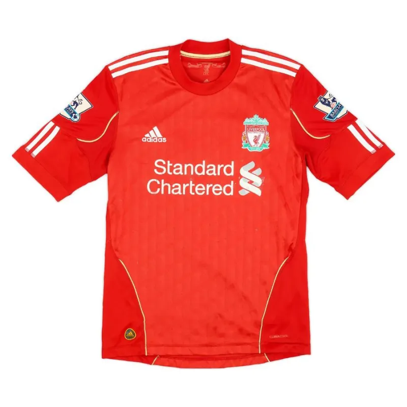 Liverpool MAXI 2010 2012 Retro Home Jersey - Red
