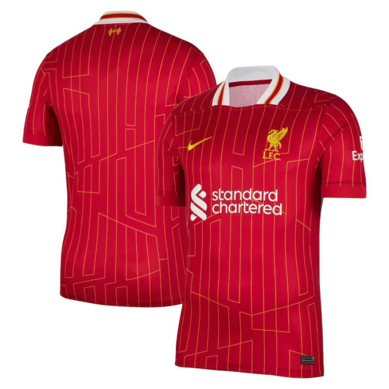 Maglia da campo di Liverpool 2024/25 - edizione giocatore - Rossa