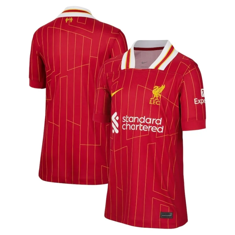 Liverpool 2024/25 Heimtrikot für Kinder - Rot