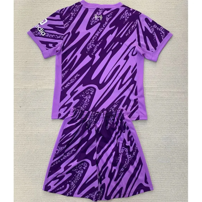 Liverpool 2024/25 Children's Goalkeeper Jersey - Purple
