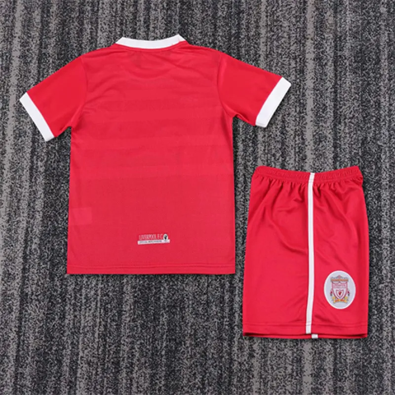 Maglia retrò da casa per bambini di Liverpool 1997/98 - Rossa
