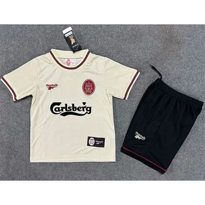 Liverpool 1996/97 Retro Away Kids Soccer Jersey