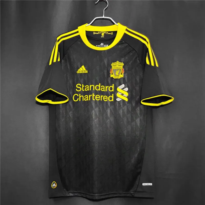 Liverpool 2010/11 Retro Third Jersey - Black