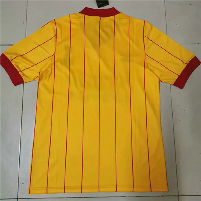 Camiseta retro de la UEFA Champions League de Liverpool 1981 - 84 - Amarilla