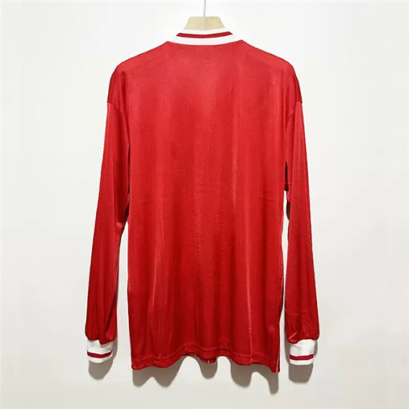 Liverpool 1982/83 Retro Home Long - Sleeve Jersey - Red
