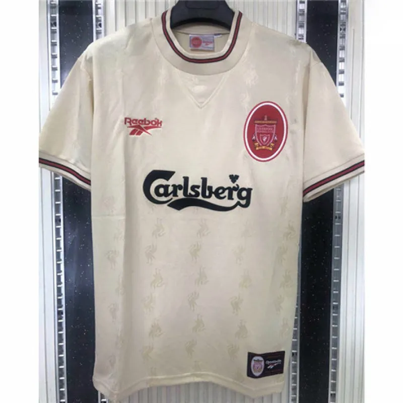 Liverpool 1996/97 Retro Away Jersey - White
