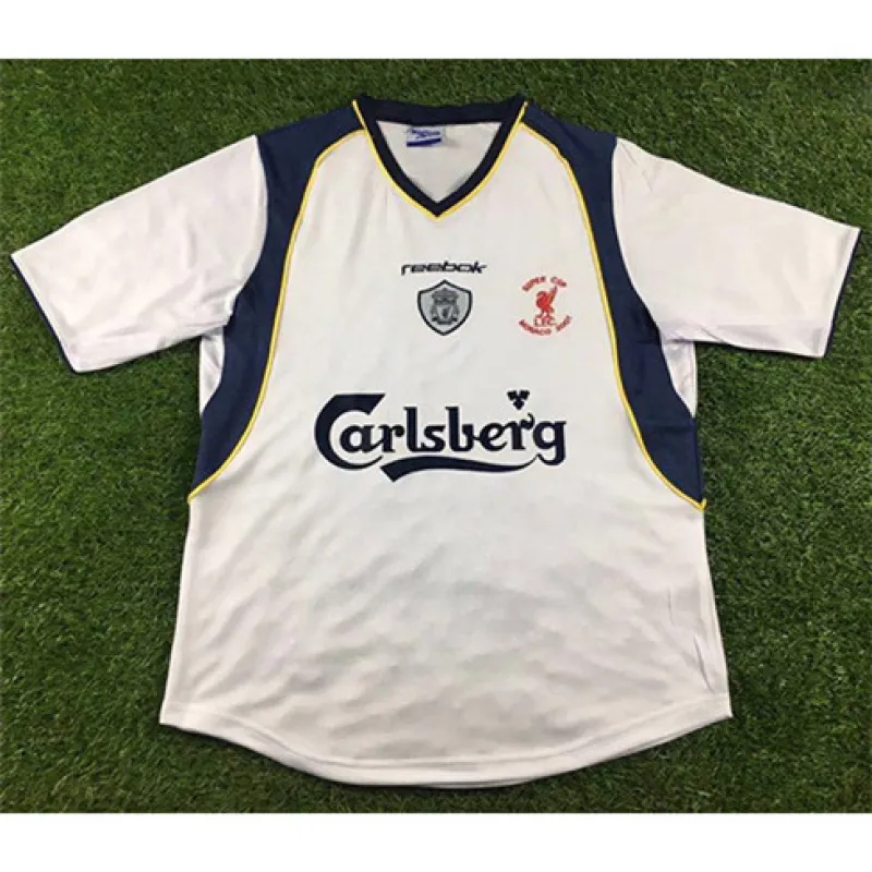 Liverpool 2001 Retro Away Jersey - White