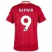 Set di maglia per bambini home di Liverpool 2024/25 di Darwin - Rosso