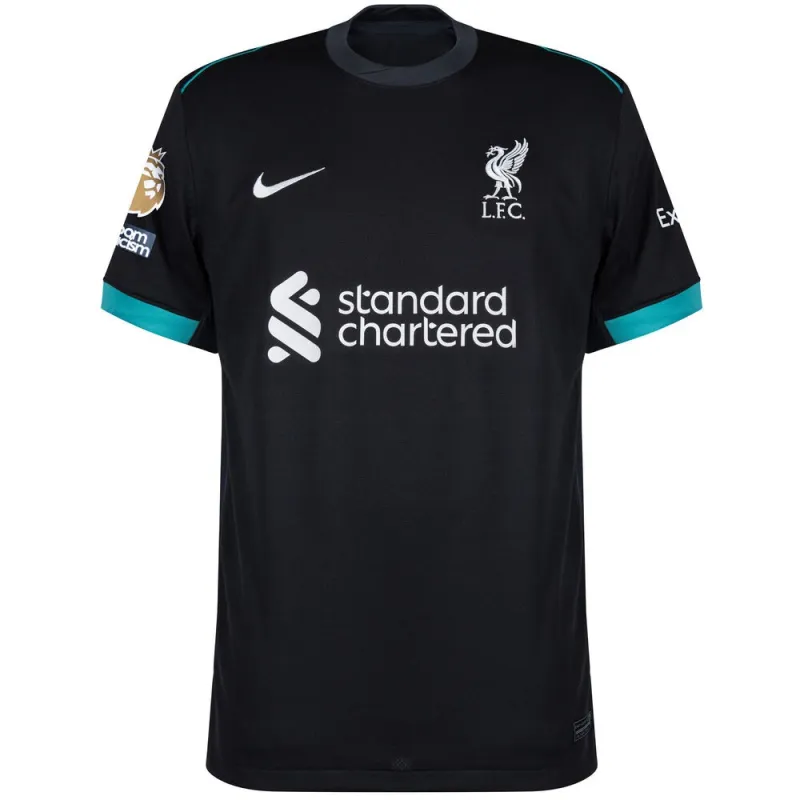 Liverpool 2024/25 Meisterschafts-Trophäe Auswärtstrikot - Waldgrün