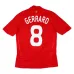 Steven Gerrard Liverpool 2008/10 Retro Home Jersey - Red