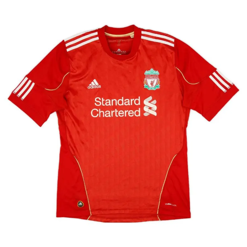 Steven Gerrard Liverpool 2010-12 Retro Home Jersey - Red