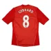 Steven Gerrard Liverpool 2010-12 Retro Home Jersey - Red