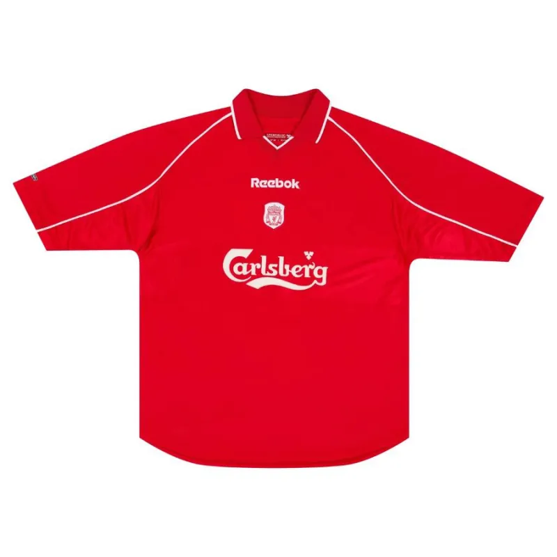 Steven Gerrard Liverpool 2000/02 Retro Home Jersey - Red