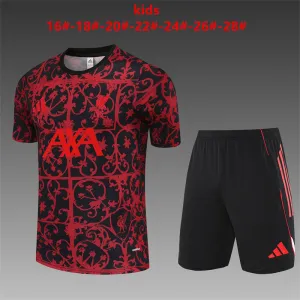 Liverpool 2025/26 Kids Training Set Red