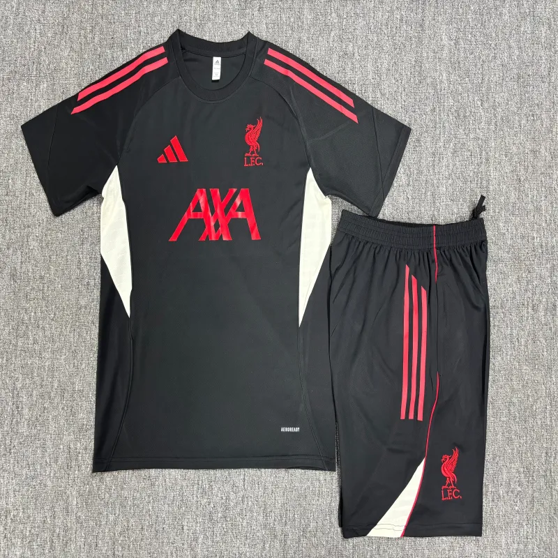 Liverpool 2025/26 Set Allenamento Bambino nero