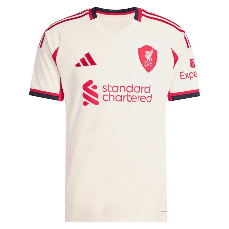 Liverpool 2025/26 Kids' Away Jersey Set - White