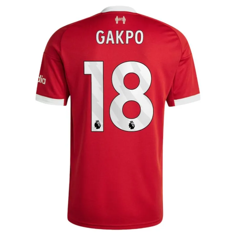Liverpool GAKPO 2025/26 Heimtrikot - Rot