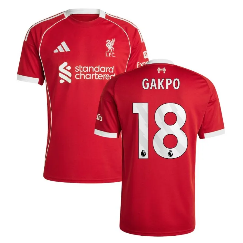 Liverpool GAKPO 2025/26 Heimtrikot - Rot