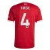 Liverpool VIRGIL 2025/26 Kids' Home Jersey Set - Red