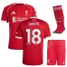 Liverpool Cody Gakpo 2025/26 Kids Home Soccer Jersey Set