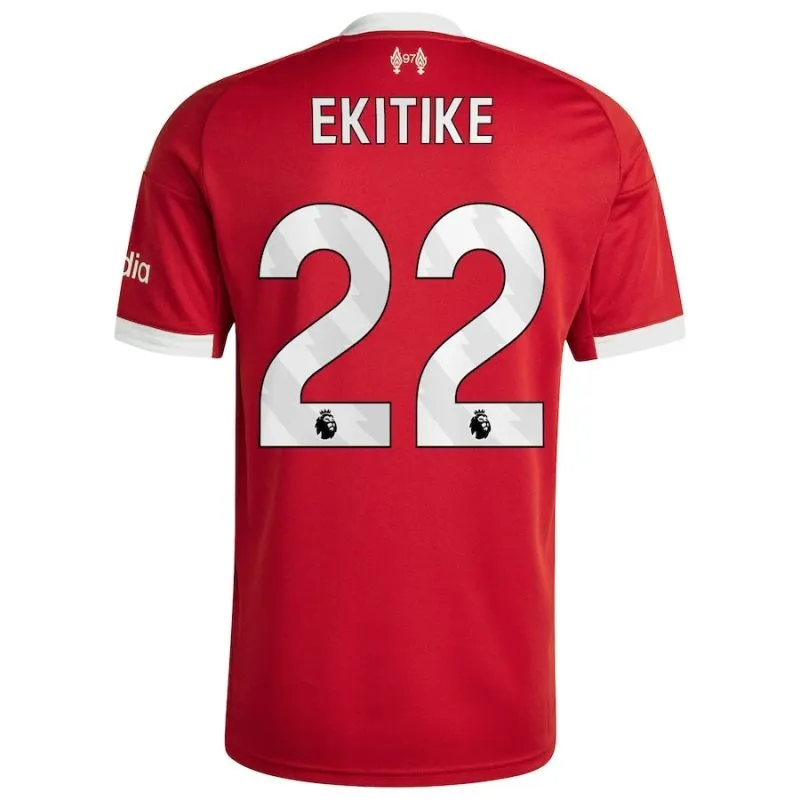 Liverpool EKITIKE 2025/26 Maglia Casa - Rosso