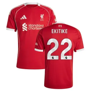 Liverpool EKITIKE 2025/26 Home Jersey - Red