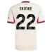 Liverpool EKITIKE 2025/26 Maillot Extérieur - Blanc